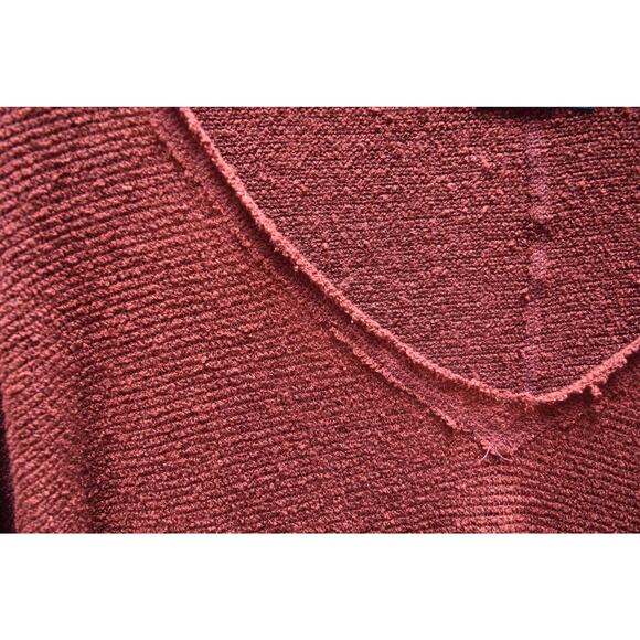 Urban Outfitters Out From Under Textured V-Neck Sweater – Rust – Size S - Picture 3 of 4